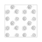 ウッドアートスタンプオレンジフルーツ ラバースタンプ (インプリント)