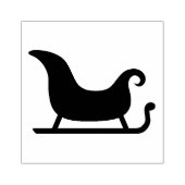 ウッドアートスタンプ/そり ラバースタンプ (インプリント)