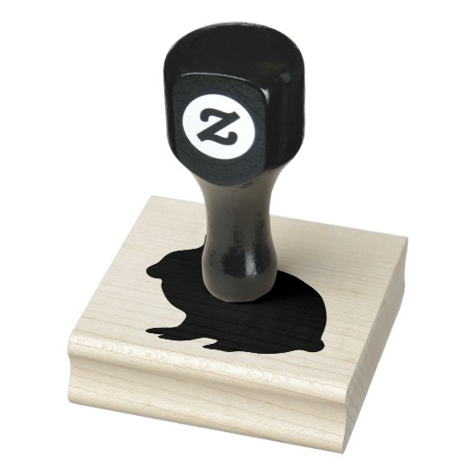 ウッドアートスタンプ/ウサギ ラバースタンプ (スタンプ)