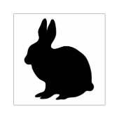 ウッドアートスタンプ/ウサギ ラバースタンプ (インプリント)