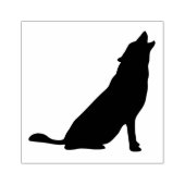 ウッドアートスタンプ/ウルフ ラバースタンプ (インプリント)