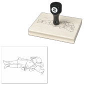 ウッドアートスタンプ – グッドシェパード ラバースタンプ (押印)