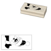 ウッドアートスタンプ/サンタクロース ラバースタンプ (押印)