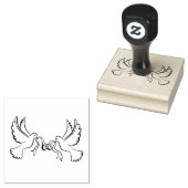 ウッドアートスタンプ/ドーブ ラバースタンプ (押印)