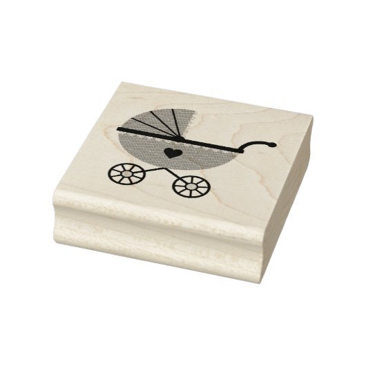 ウッドアートスタンプ/ベビーキャリッジ ラバースタンプ (スタンプ)
