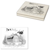 ウッドアートスタンプ ラバースタンプ (押印)