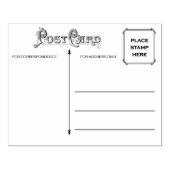 ウッドアートスタンプ ラバースタンプ (インプリント)