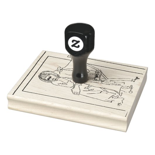 ウッドアートスタンプ ラバースタンプ (スタンプ)