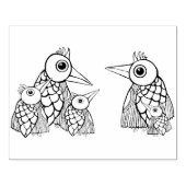 ウッドアートスタンプ ラバースタンプ (インプリント)