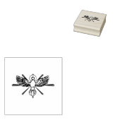 ウッドアートスタンプ ラバースタンプ (押印)