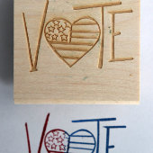 ウッドアートスタンプ ラバースタンプ