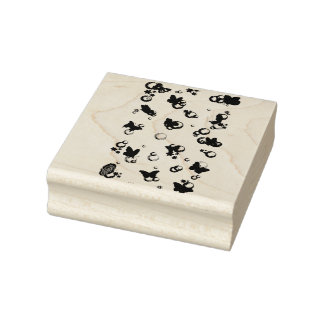 ウッドアートスタンプ ラバースタンプ