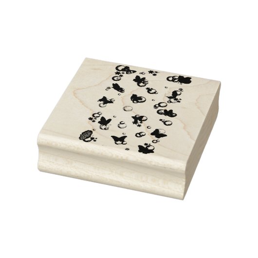 ウッドアートスタンプ ラバースタンプ (スタンプ)