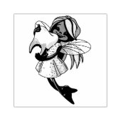 ウッドアートスタンプ/歯の妖精 ラバースタンプ (インプリント)