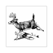 ウッドアートスタンプ/走の鹿 ラバースタンプ (インプリント)