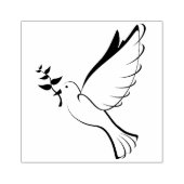 ウッドアートスタンプ/鳩 ラバースタンプ (インプリント)