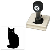 ウッドアートスタンプ/Cat2 ラバースタンプ (押印)