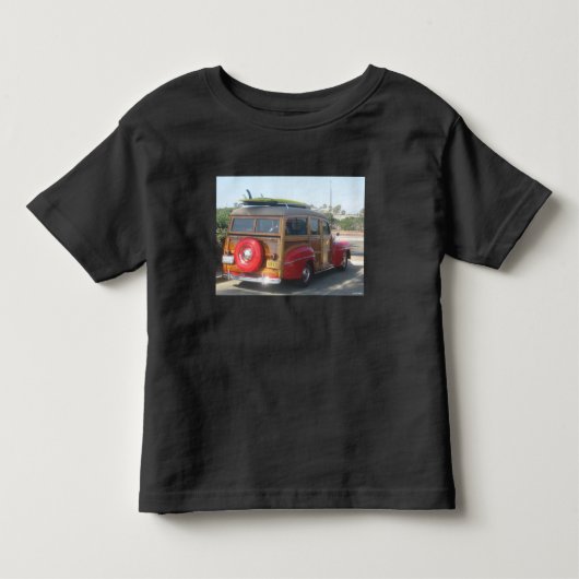 ウッドィーワゴン トドラーTシャツ (正面)