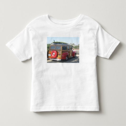 ウッドィーワゴン トドラーTシャツ (正面)