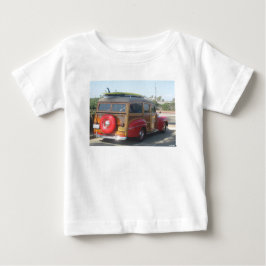 ウッドィーワゴン ベビーTシャツ