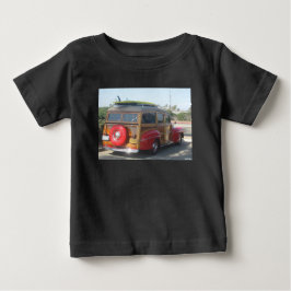 ウッドィーワゴン ベビーTシャツ