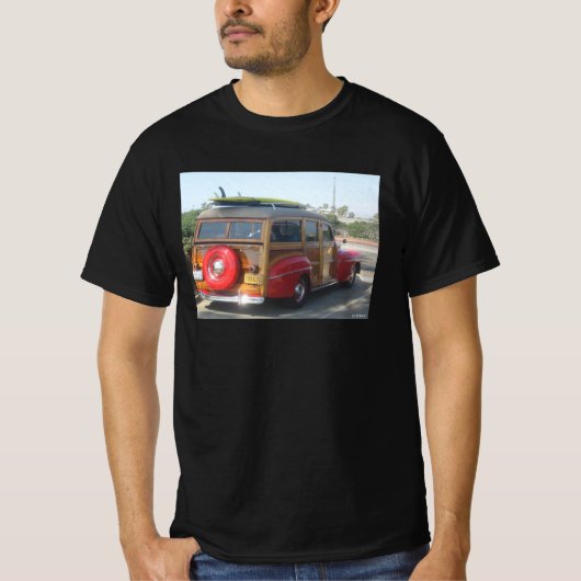 ウッドィーワゴン Tシャツ (正面)
