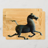 ウッドイヤー・オブ・ザ・ホースカスタム招待状 招待状 (正面/裏面)