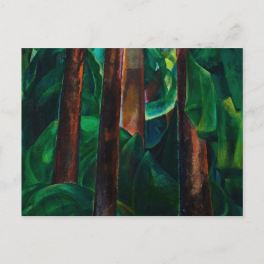 ウッドインテリア, 1930年Emily Carr著 ポストカード (正面)