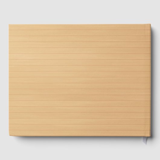 ウッドイ素朴ローフローラバタフライ結婚ズ ゲストブック (裏面)