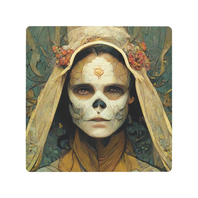 ウッドウィッチ1ファンタジー メタルプリント (正面)