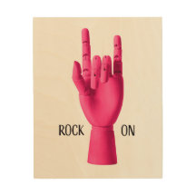 ウッドウォールアート – ロックオン