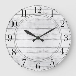 ウッドウ素朴クロウ大時計 ラージ壁時計