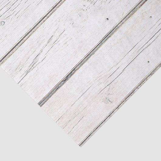ウッドエフェクトホワイト素朴ウッドグレインカントリースタイル 薄葉紙 (詳細)