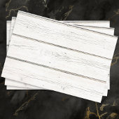 ウッドエフェクトホワイト素朴ウッドグレインカントリースタイル 薄葉紙