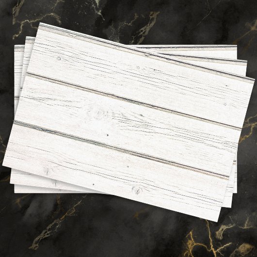 ウッドエフェクトホワイト素朴ウッドグレインカントリースタイル 薄葉紙