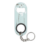 ウッドエレガントブエシーシェルビーチ結婚式 キーホルダー栓抜き (裏面)