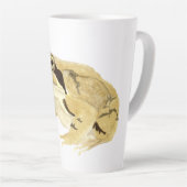 ウッドカエル カフェラテマグ (右アングル)