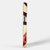 ウッドカチーナ人形の写真かわいい間抜けおもしろい顔 Case-Mate iPhoneケース (裏面 / 右)