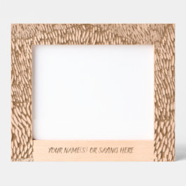 ウッドカットのレーザーエッチング レーザー彫刻フレーム