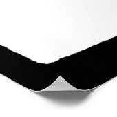 ウッドカビクトリアンット農畜動物ブラックキャット ポスター (角)