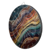 ウッドカラフルダーツボード ダーツボード (正面右)