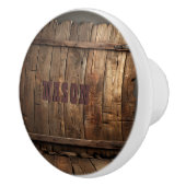 ウッドカントリー素朴ウェスタンテーマ セラミックノブ (右)