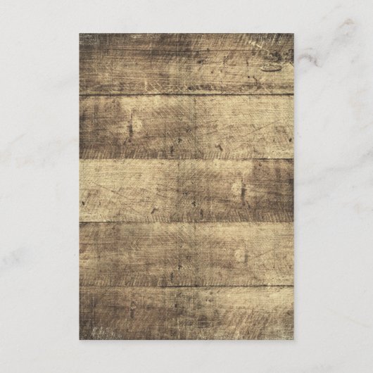 ウッドカントリー素朴ウェディング詳細/アクセス情報 エンクロージャーカード (裏面)