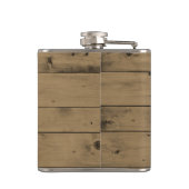 ウッドカントリー素朴ウェディング | 花嫁の父 フラスク (裏面)