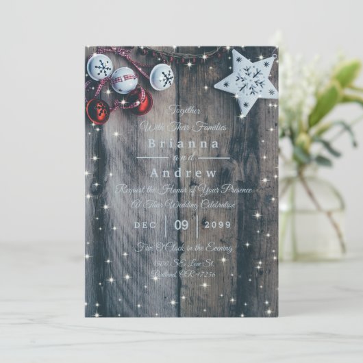 ウッドカントリー素朴クリスマススターベル結婚ズ (スタンド正面)