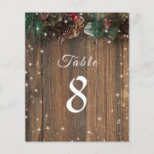 ウッドカントリー素朴クリスマスパインガーランドスパークル (正面)