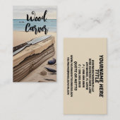 ウッドカーバー 名刺 (正面/裏面)