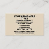 ウッドカーバー 名刺 (裏面)