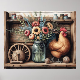 ウッドカ初期のントリーシェルフ4 ポスター