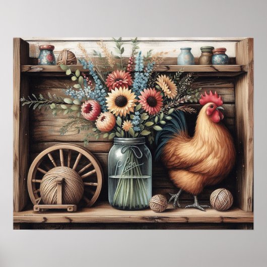 ウッドカ初期のントリーシェルフ4 ポスター (正面)